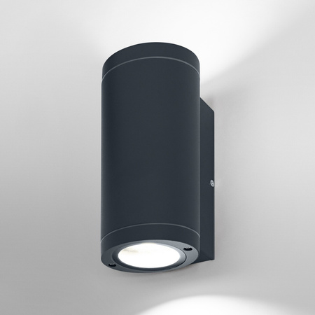 LED GU10 IP44 Endura Ledvance Grey Vonkajšie záhradné nástenné svietidlo