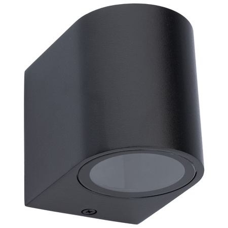 Záhradné nástenné svietidlo Vonkajšie svietidlo GU10 čierne