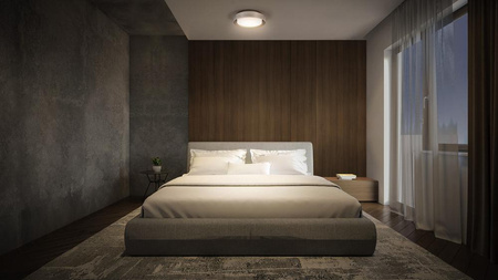 Stropné svietidlo Plafond E27 Nikel 29cm Orbis Ledvance