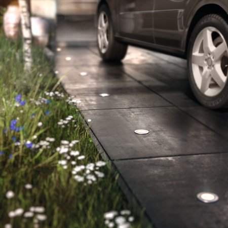 LED žiarovka do zeme 3W 270lm 2700K IP67 Strieborná Moss Philips