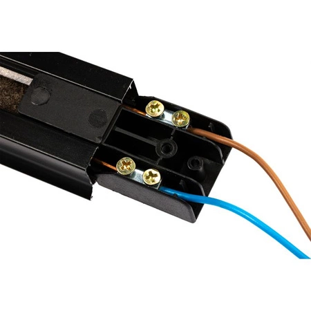 Osvetlenie Busbar Kit 1,5 m +3x LED Busbar Reflector Lamp GU10 Black Matte