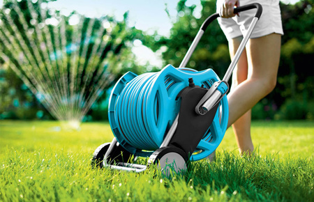 DISCOVER 1/2" 5/8" 3/4" vozík na záhradnú hadicu CELLFAST