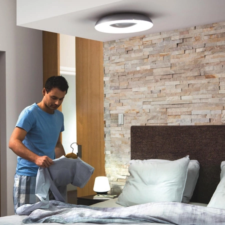 Plafond LED stropné svietidlo na povrchovú montáž 22,5 W 2500 lm IP20 White Ambiance TW White 39 cm Smart SMART Zigbee Bluetooth Still Philips HUE