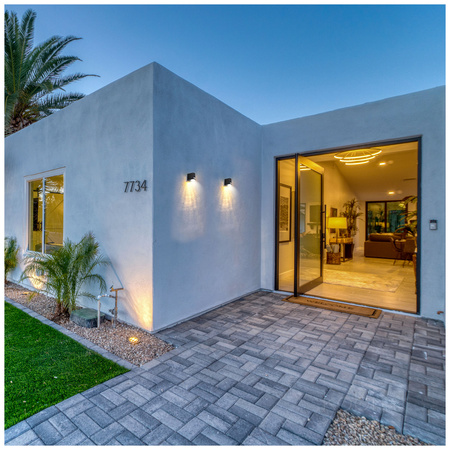 Záhradné vonkajšie nástenné svietidlo GU10 IP44 Grey Quazar Kobi