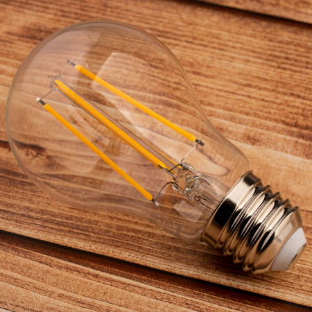 LED žiarovka E27 A60 8W = 75W 1055lm 3000K teplá biela 360° FILAMENT LUMILED