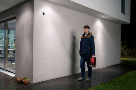 PIR povrchový detektor pohybu a súmraku 110ST tmavosivý IP44 LEDVANCE