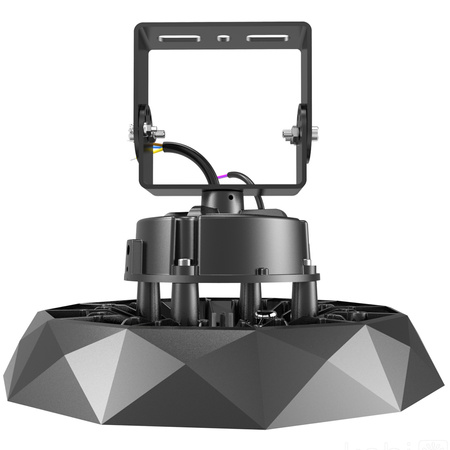 Anica 100W priemyselné LED svietidlo konzola čierna Pro Kobi