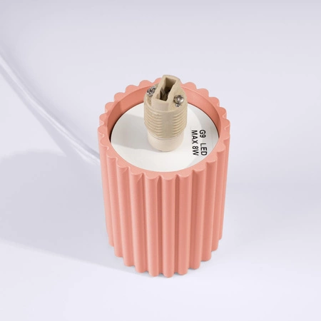 Stolná stolová lampa G9 Round Orange Modern Matte Halo Sollux