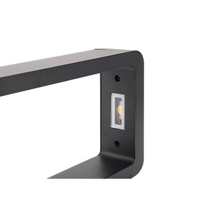 Záhradné stojace vonkajšie pólové svietidlo LED 7W 4000K neutrálna biela Grey IP54 Rio 50cm Masterled