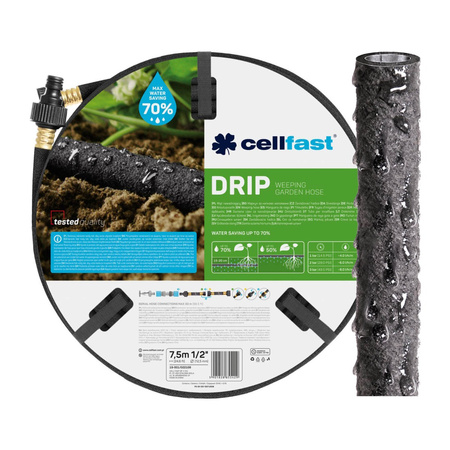 Záhradná hadica 7,5 m na kvapkovú závlahu DRIP 1/2" CELLFAST
