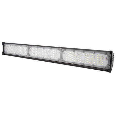 Priemyselná High Bay lineárna 150W 22500lm 5000 Cold 90° čierna IP65 Masterled LED lampa