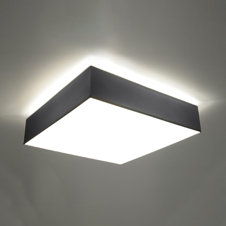 Stropné svietidlo Plafond 3x E27 Square Grey Minimalist Horus Sollux