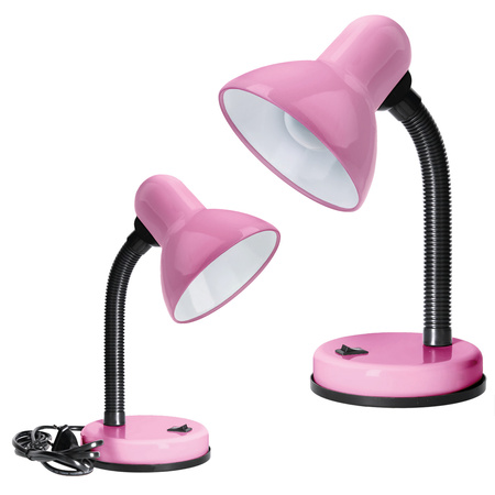 Stolná lampa Stolné svietidlo Nastaviteľná E27 Ružová Smejúci sa posmech Kobi