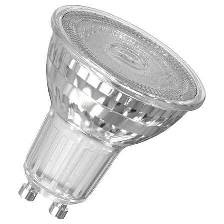 LED žiarovka GU10 PAR16 6,9W = 80W 575lm 3000K teplá biela 60° Ledvance
