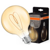 Dekoratívna LED žiarovka G95 Sphere E27 4,9W = 40W 470lm 2200K teplá biela CRI90 300° Amber Dimmable Vintage 1906 Osram