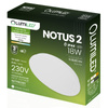 LED stropný plafón 18W NOTUS 2 Round IP44 33 cm LUMILED