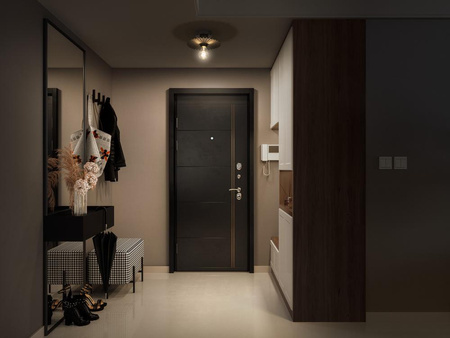 Povrchové stropné svietidlo E27 Grey Decor Ledvance