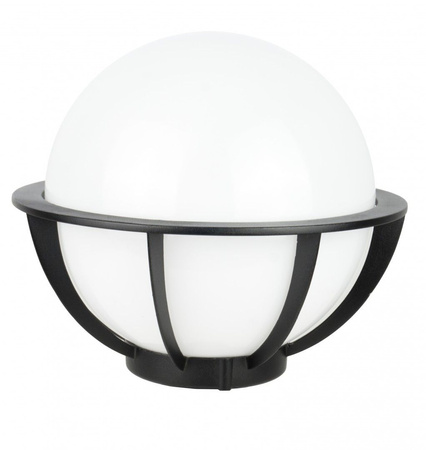 Záhradná lampa Vonkajšia tyčová lampa E27 Gule s košom 250 OGMWN 1 KPO 250 170-270cm čierna Su-Ma