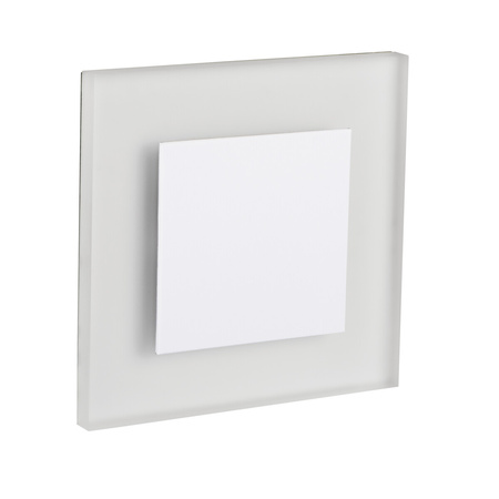 Schodiskové svetlo LED 0,8W 14lm 4000K neutrálna biela Square White Apus Kanlux
