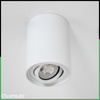 HALOGEN Spot Tube Moving Round White 84mm + LED žiarovka GU10 6W 120° 3000K AMAT-M LUMILED