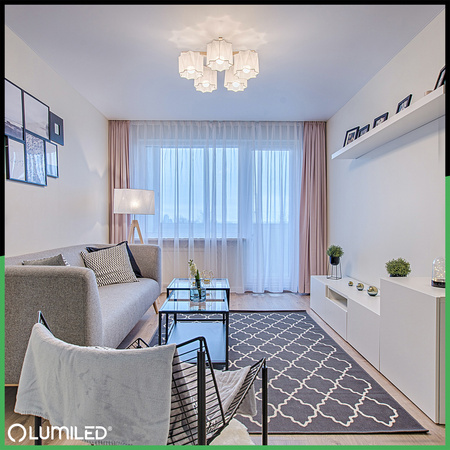 LED žiarovka E27 guľka 8W = 60W 3000K 880lm teplá biela farba CCD White LUMILED