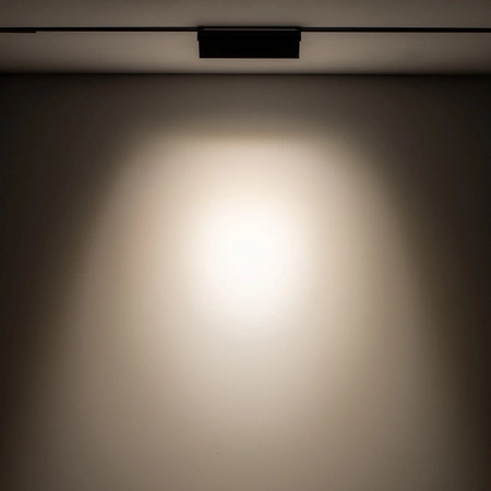 LED svetlo na zbernicu 1 fáza LED 9W 800lm 3000K, teplá biela čierny priemyselná LVM FOCUS OUT 10145 Nowodvorski