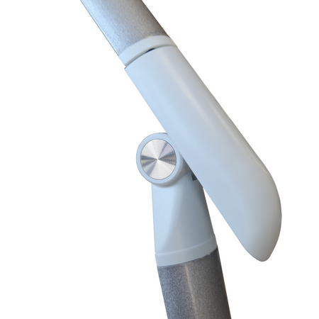 Stolná LED lampa 7W 400lm 4000lm, neutrálna biela 120° biela strieborná stmievateľná Madera Sanico Goldlux