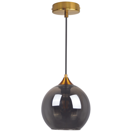 Stropné závesné svietidlo E27 Gold Grey Damar Sanico Goldlux