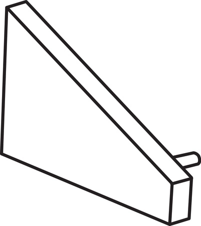 Koncovka pre hliníkové profily Sivá plná STOPPER Kanlux 2ks.