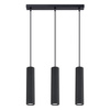 Tuba Spot 3x GU10 Black Carbon Deep Space SL.1575 Sollux Závesné svietidlo