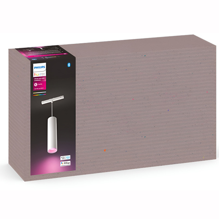 LED 5,1 W 510 lm IP20 Biela a farebná atmosféra RGB + TW White Smart SMART Zigbee Bluetooth Perifo Stropné závesné svietidlo Philips HUE