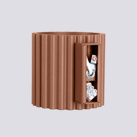 Nástenné svietidlo G9 hliník Mokka Aura Deep Space SL.1806 Sollux