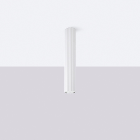 Tuba Spot stropné svietidlo na povrchovú montáž 1x GU10 White Carbon Deep Space SL.1533 Sollux