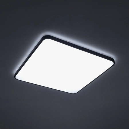 Plafond Stropné svietidlo LED 64W 4800lm 4000K, neutrálna biela čierna Vodotesné IP44 AGNES SQUARE 8136 Nowodvorski
