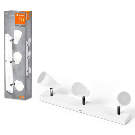 LED bodové nastaviteľné stropné svietidlo 12,9W 630lm 3000K, teplá biela biely bodová Ledvance