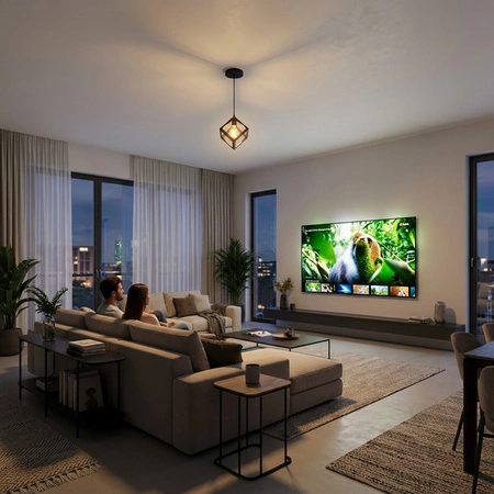 TALUS geometrické štvorcové závesné svietidlo ZWIS pre LED 1x E27 LUMILED