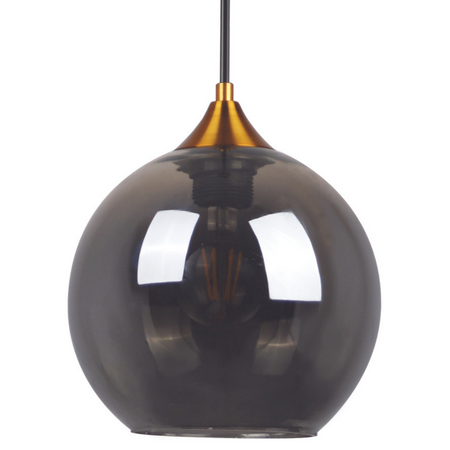 Stropné závesné svietidlo E27 Gold Grey Damar Sanico Goldlux