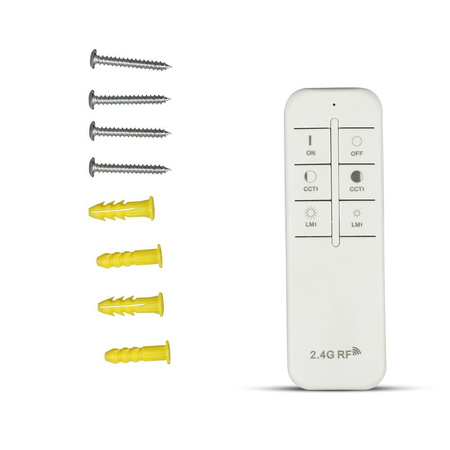 LED 32W CCT stmievateľné závesné svietidlo s diaľkovým ovládaním SOFT LIGHTS VT-7460 V-TAC