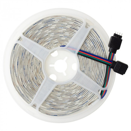 LED pás SMD 5050 14,4 W/m 60LED/m 12V Viacfarebné RGB IP20 Roll 5 m Ecolight