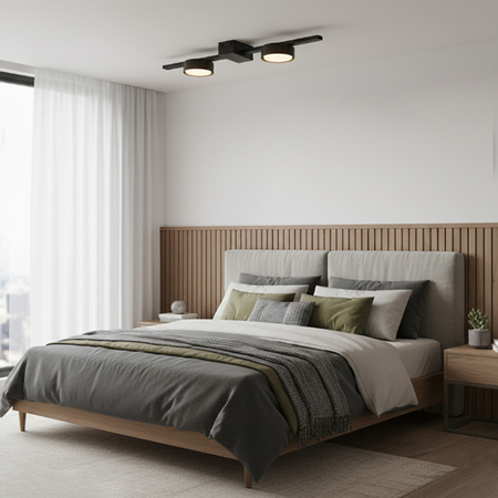 OVILO LED halogénové stropné svietidlo 2x GX53 Bodové nástenné svietidlo Reflektor LUMILED