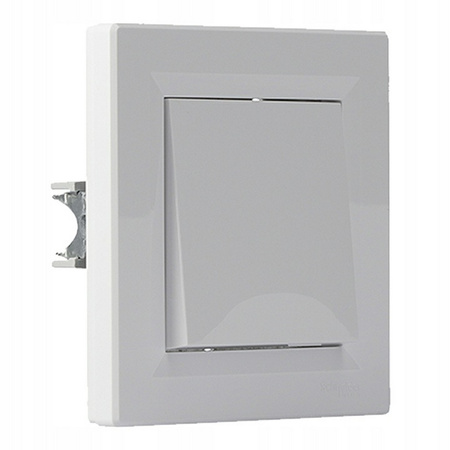 Jednoduchý krížový vypínač so skrytým rámom SCHNEIDER ASFORA