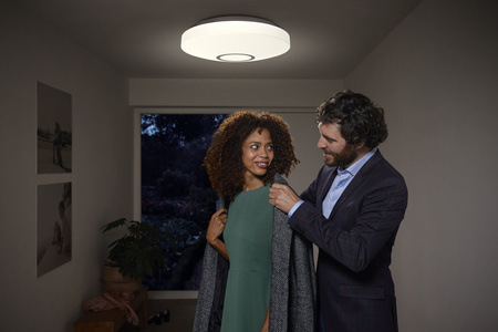 Plafond LED stropné svetlo 18W 1400lm CCT RGB stmievateľné okrúhle biele SMART+ WiFi Kite Ledvance