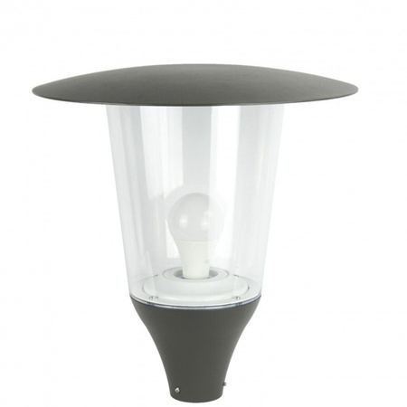 Hlava tienidla pre vonkajšiu záhradnú lampu METIS E27 IP65 Su-Ma