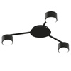 Luster Stropné svietidlo 3x GX53 LED čierna Moderné Videx