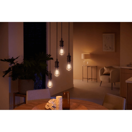 LED žiarovka E27 Edison ST64 7W = 40W 550lm 2200-4500K CCT FILAMENT SMART Smart Bluetooth ZigBee White Ambiance Philips HUE