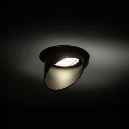 Zápustná montáž GU10 čierna SOLTA 10491 Nowodvorski