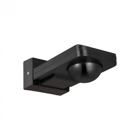 PIR senzor pohybu a súmraku IP44 povrchová montáž čierny 20m 360° CP Ecolight