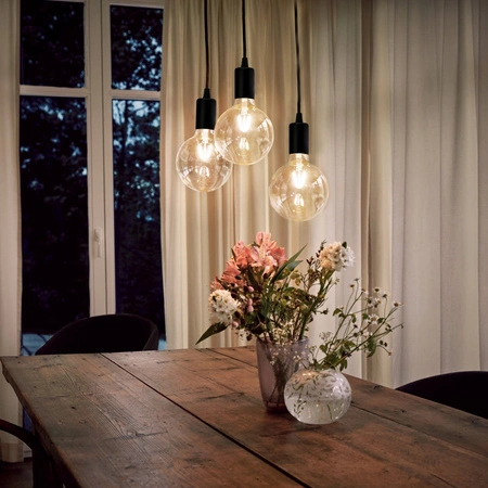 Stropné závesné svietidlo ARANE PAZYK 3 ramená pre LED 3x E27 LUMILED