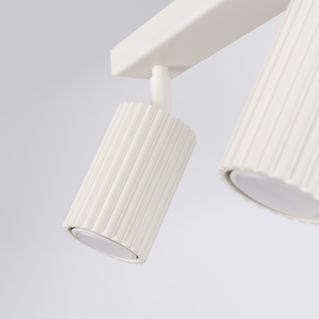 Bodové reflektorové stropné svietidlo Tuba 3x GU10 béžová Carbon Deep Space SL.1600 Sollux