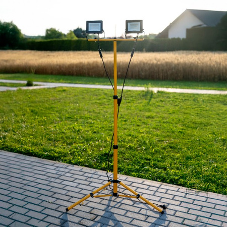 LED reflektor 2x30W Pracovný LED statív 4000K